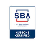 United States Small Business Administration HUBZone Certified logo 